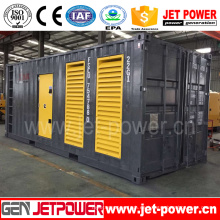 Generador del motor diesel tipo CUMMINS del envase 600kw / 750kVA